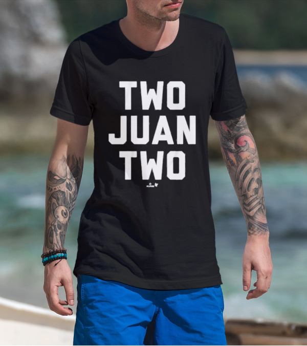 Juan Soto Two Juan Two Players Team Format T-Shirt