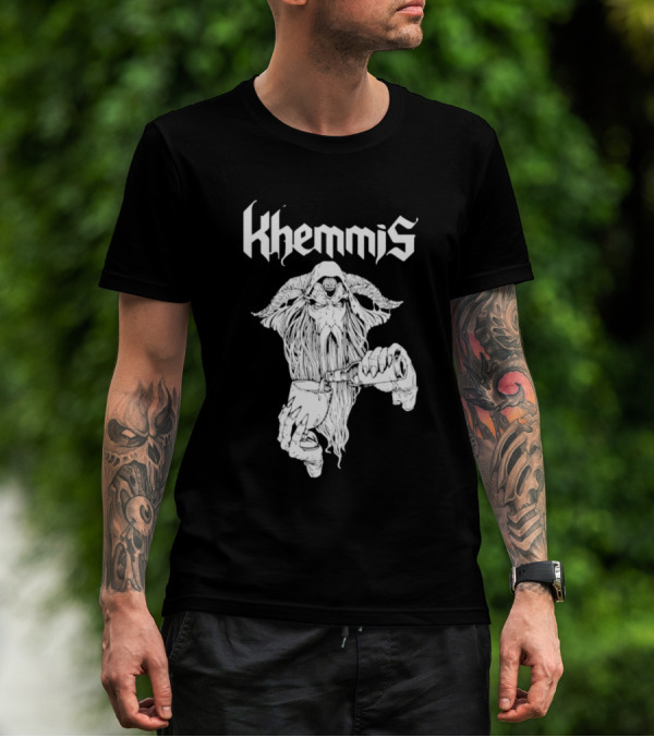 Khemmis Beer Wizard Goat-Pouring T-Shirt