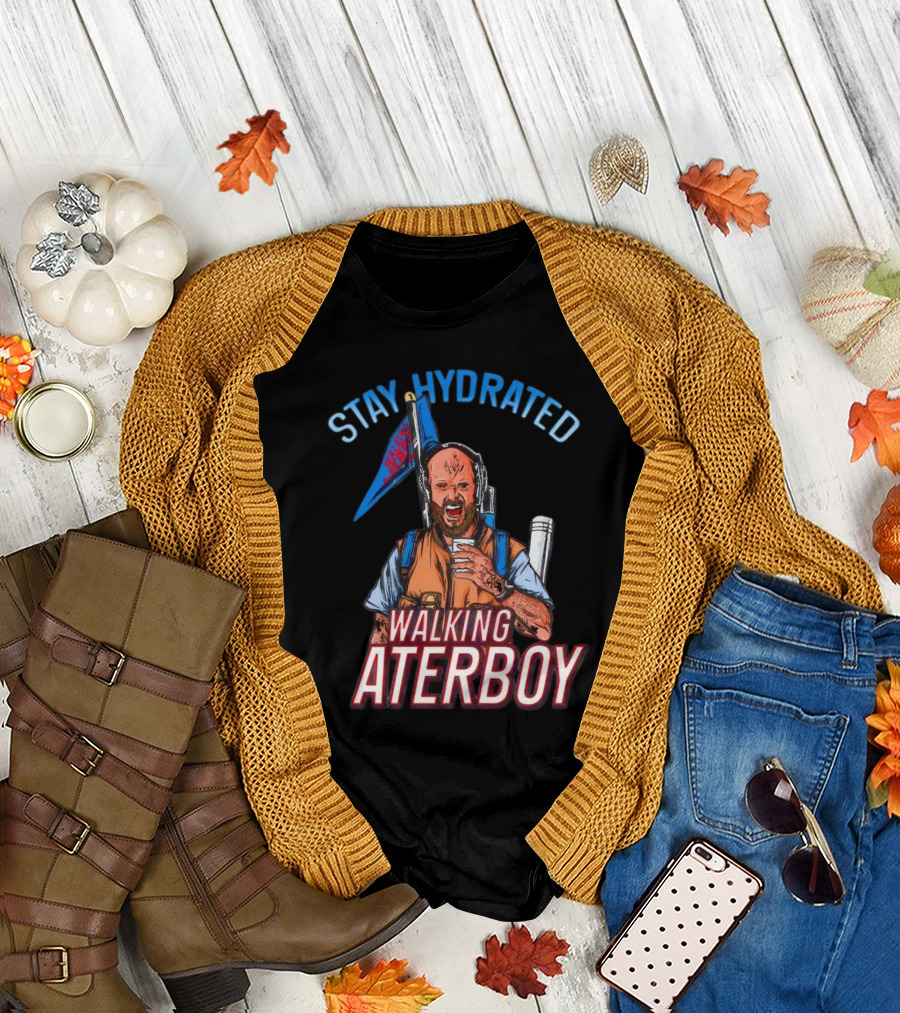 Josh Alexander Stay Hydrated Walking WaterBoy T-Shirt