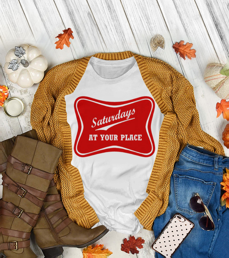 Saturdays at Your Place Red Label T-Shirt