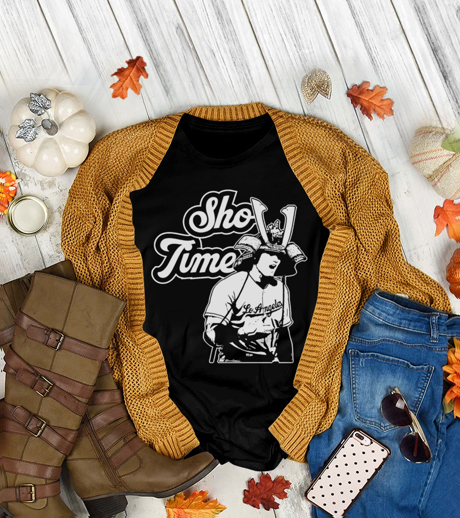 Sho Time Samurai Shohei Ohtani Los Angeles Baseball T-Shirt