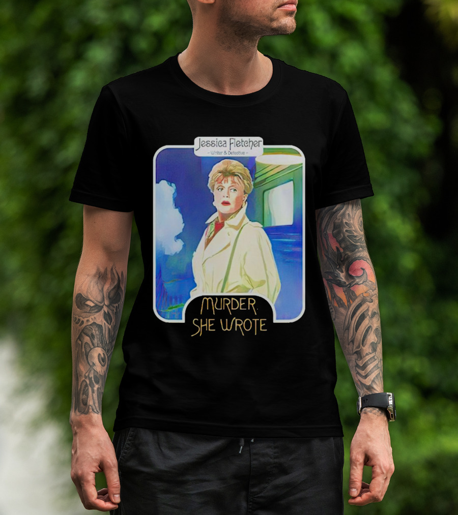 Jessica Fletcher Writer Detective Murder She Wrote T-Shirt
