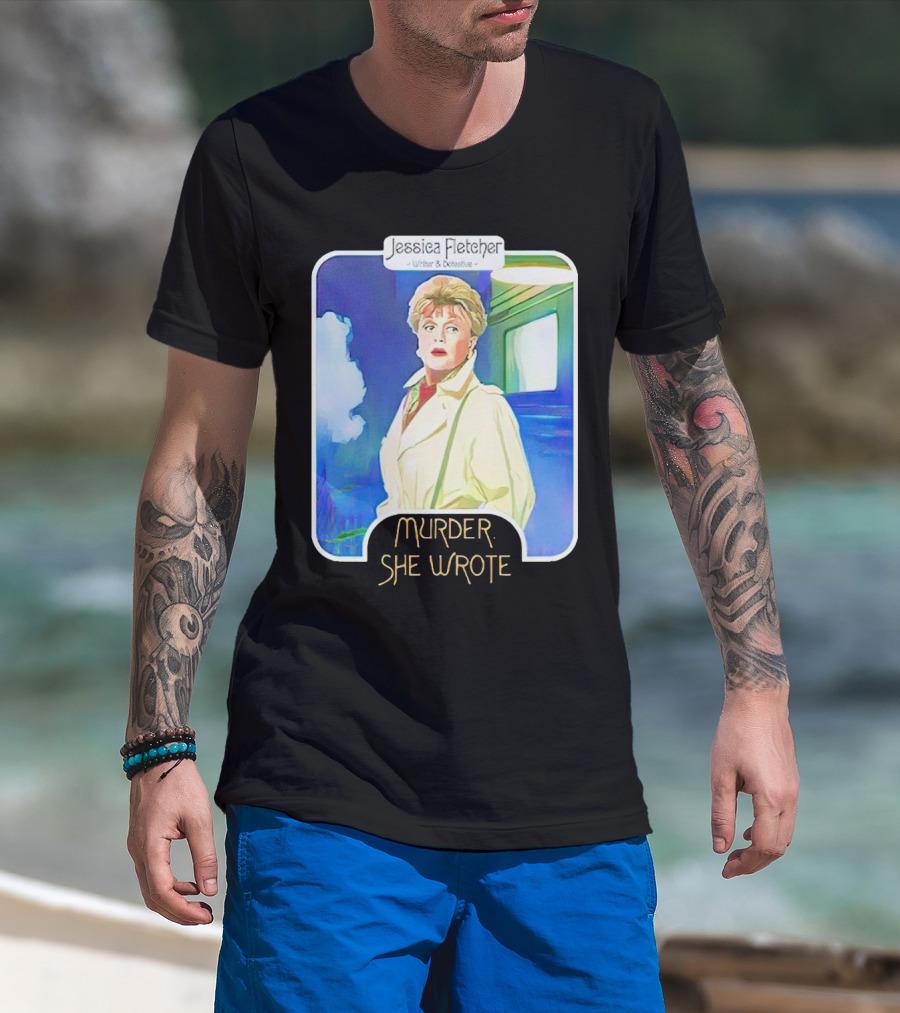 Jessica Fletcher Writer Detective Murder She Wrote T-Shirt