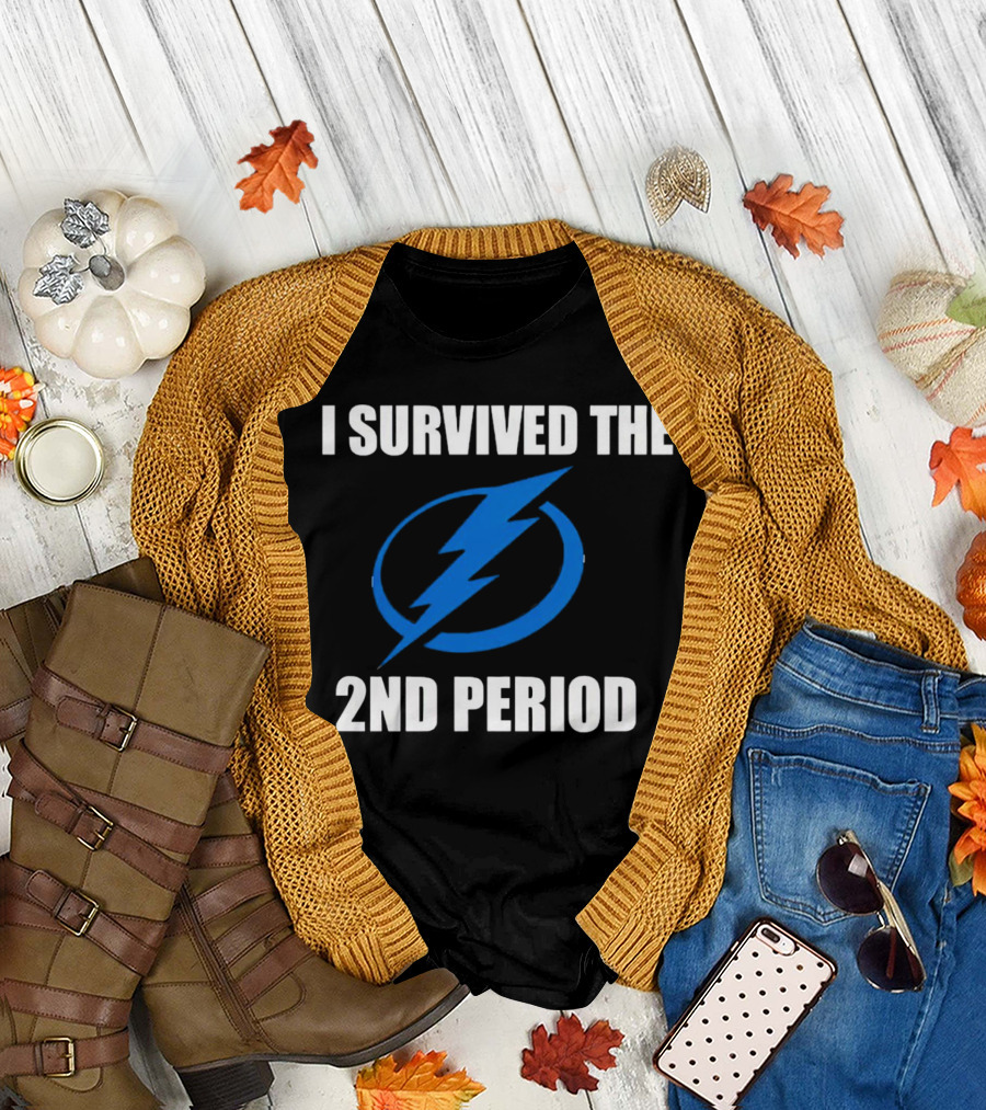 Tampa Bay Lightning I Survived the 2nd Period T-Shirt