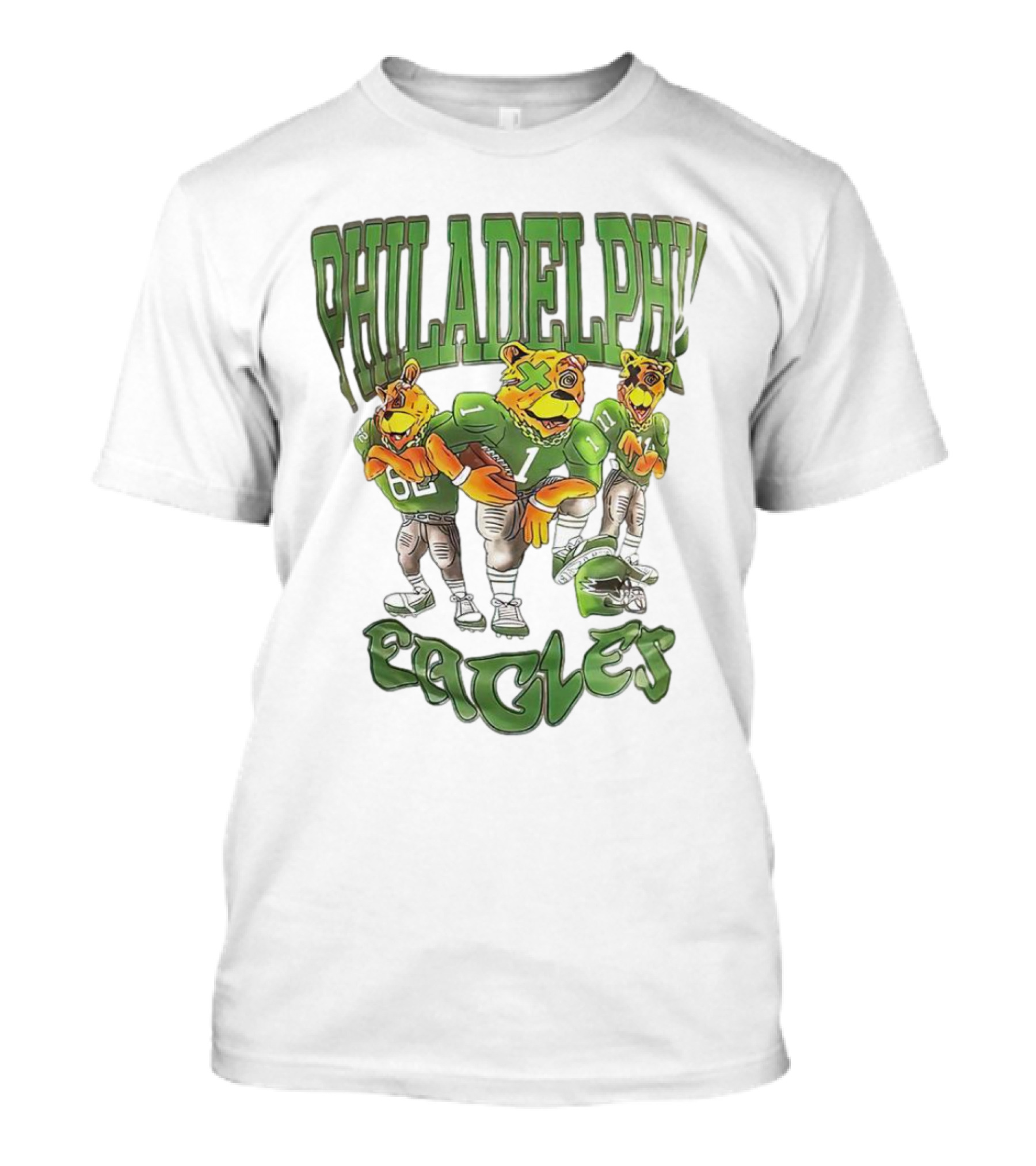 Philadelphia Eagles Bears Football T-Shirt