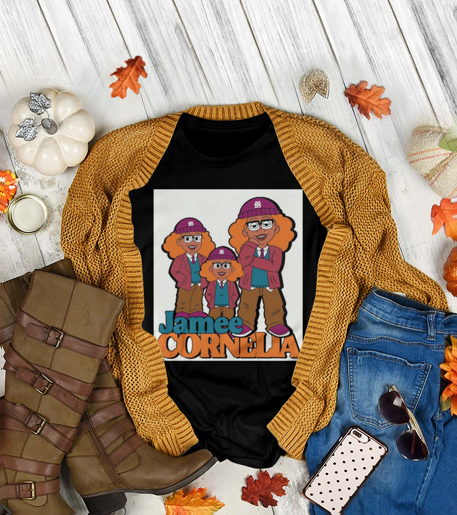 Jamee Cornelia ASDO Trio Cartoon Characters T-Shirt