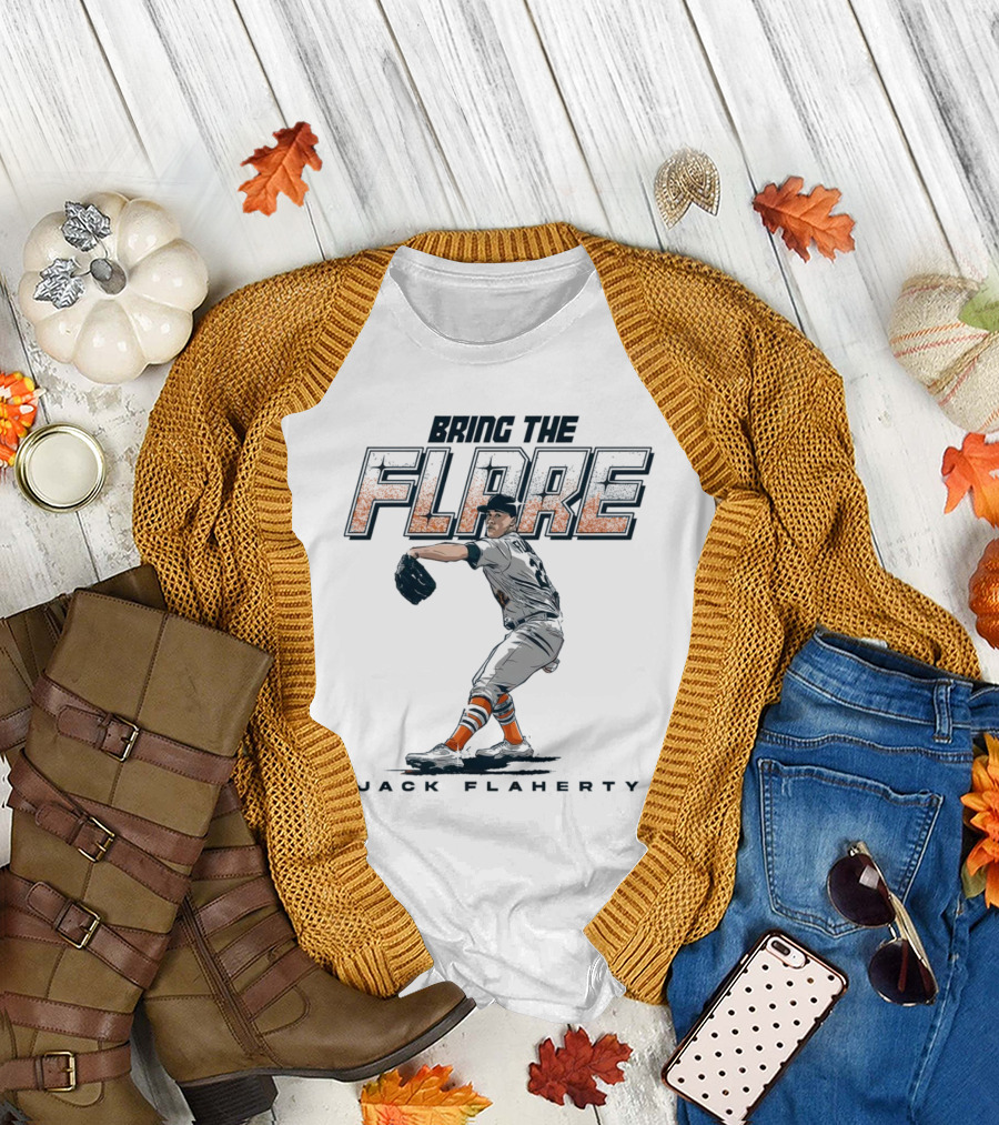 Bring the Flare Jack Flaherty Baltimore Orioles Baseball T-Shirt