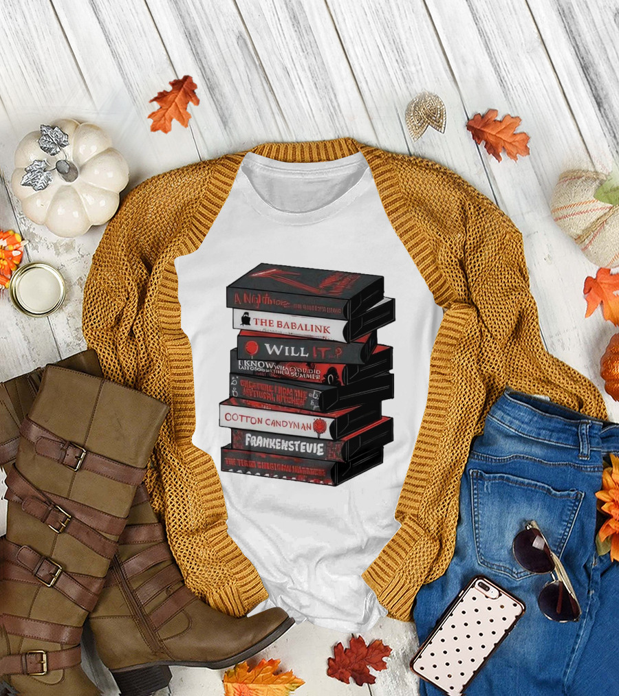 A Nightmare on Elm Street The Babalink Will It Labyrinth of the Odd Video Summer Obstacle Course Cotton Candyman Frankenstein Stevie T-Shirt