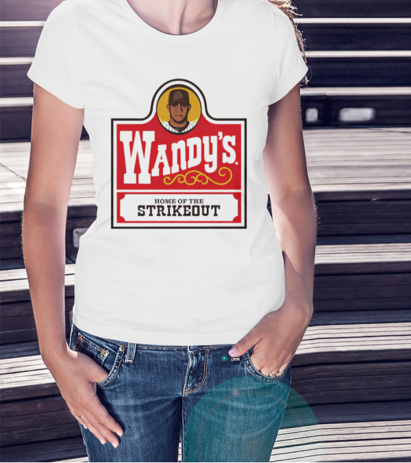 Wandy’s Home Of The Strikeout New York Baseball Classic Pitcher T-Shirt