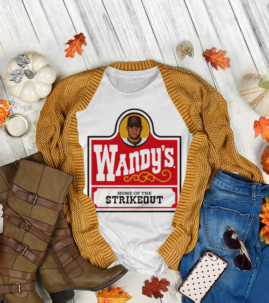 Wandy’s Home of the Strikeout New York Baseball Classic Pitcher T-Shirt