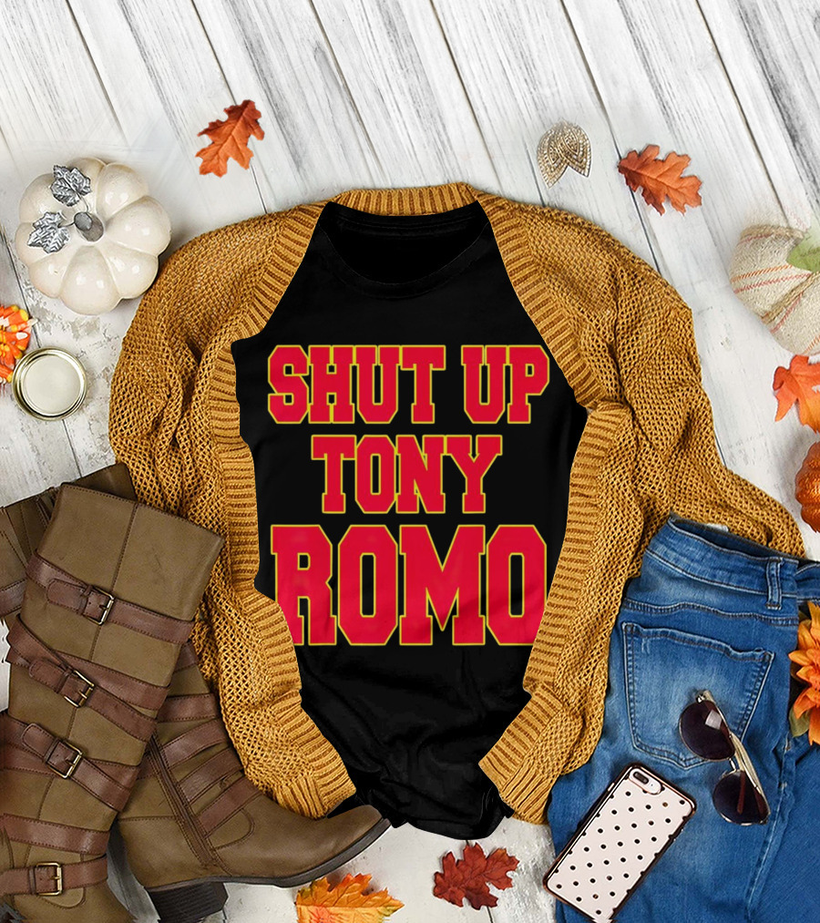 Kansas City Chiefs Shut Up Tony Romo T-Shirt
