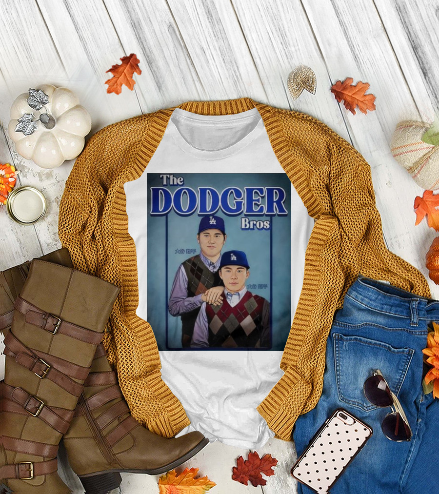 The Dodger Bros Ohtani And Yamamoto Los Angeles Baseball T-Shirt