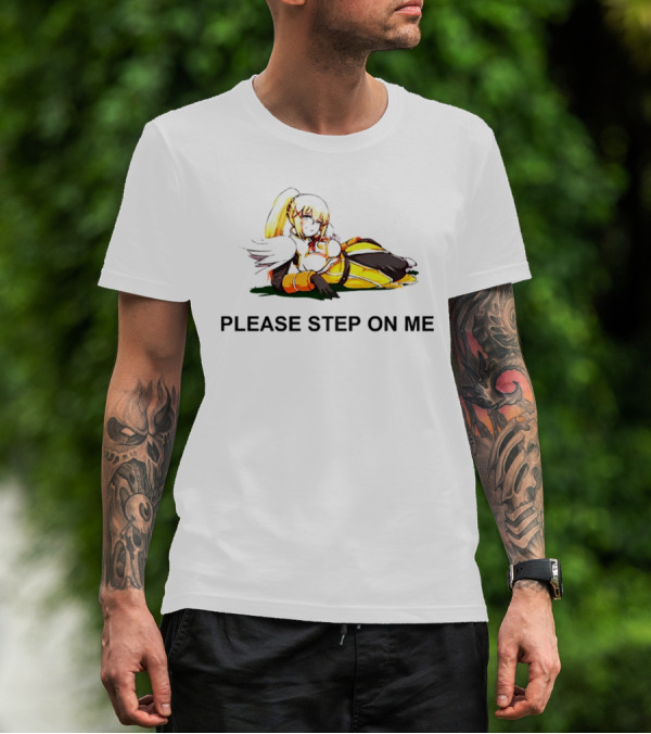 Konosuba Please Step On Me Character T-Shirt