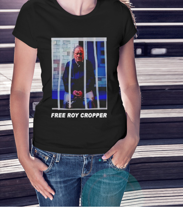 Coronation Street Free Roy Cropper Jail Image T-Shirt