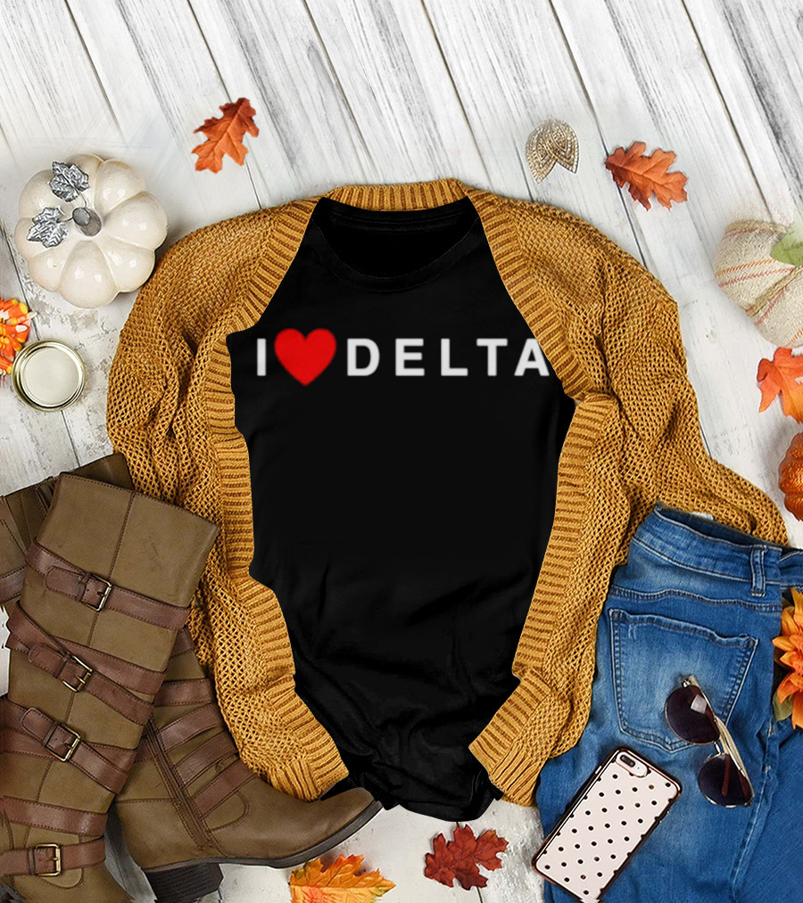 Joe Gatto Wears I Heart Delta T-Shirt