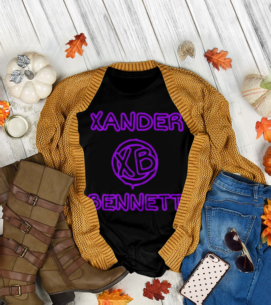 Xander Bennett XB Drip Neon Circle T-Shirt
