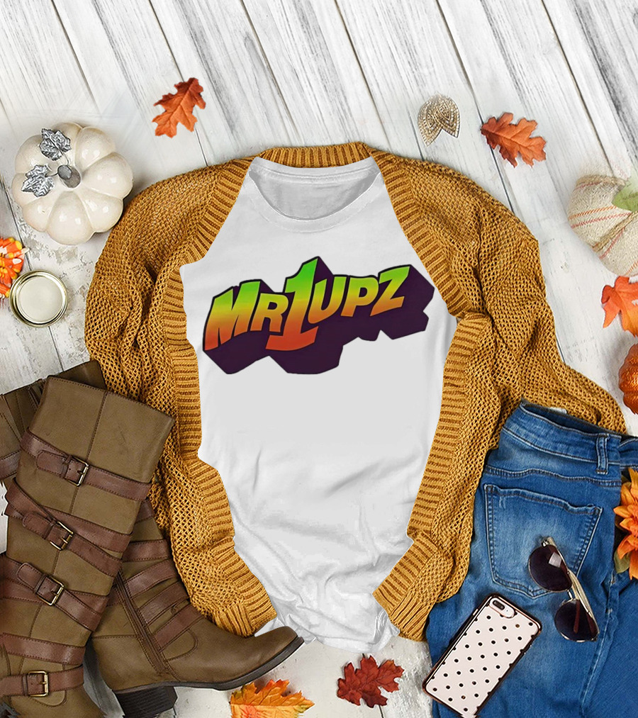 Mr1upz Shagadelic Retro Gradient Text T-Shirt