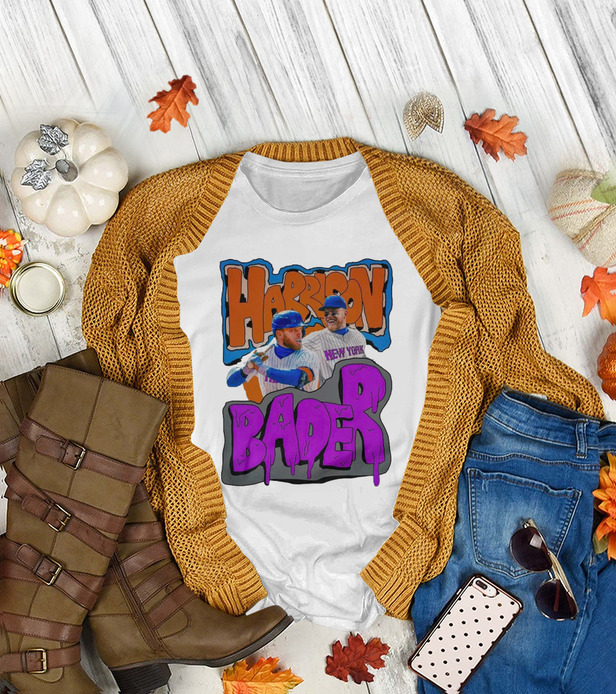 Harrison Bader the Fresh Prince of Flushing New York Baseball T-Shirt