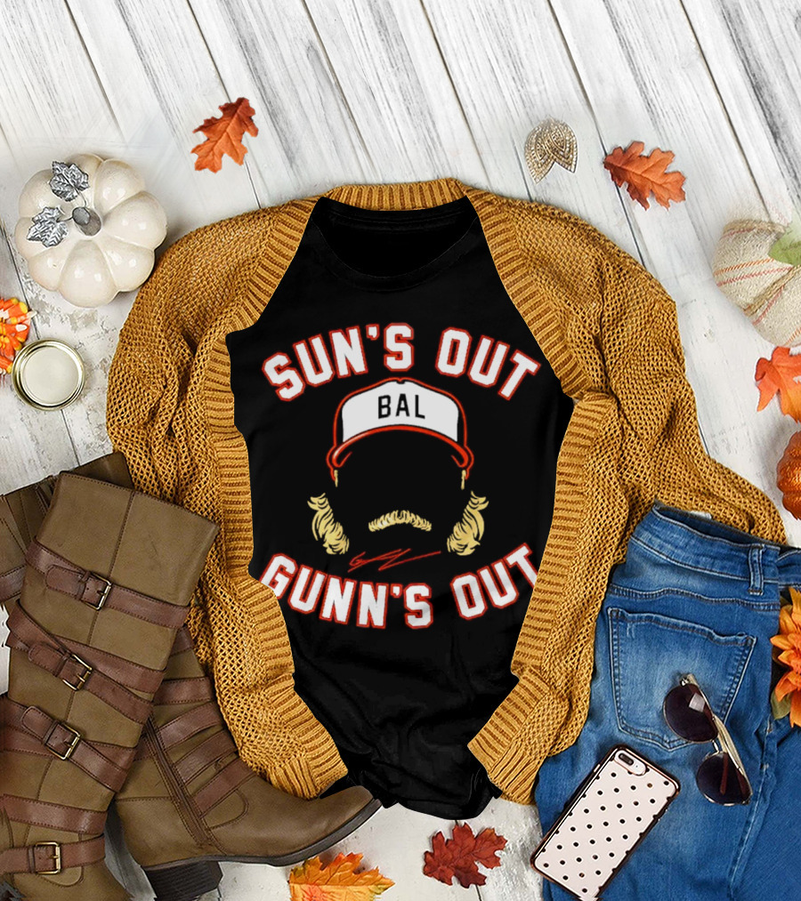 Gunnar Henderson Sun’s Out Gunn’s Out BAL Cap T-Shirt