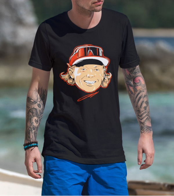 Jackson Holliday Baltimore Orioles Swag Head T-Shirt