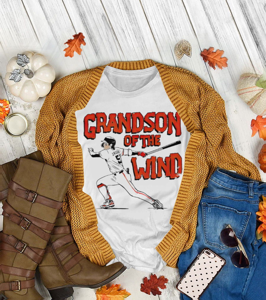 Jung Hoo Lee Grandson of the Wind San Francisco Giants T-Shirt