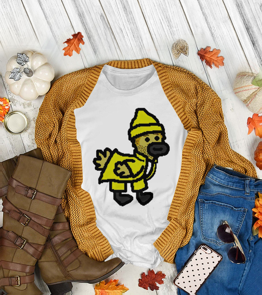 Fall Guy Gosling Bearded Yellow Raincoat Sprite T-Shirt