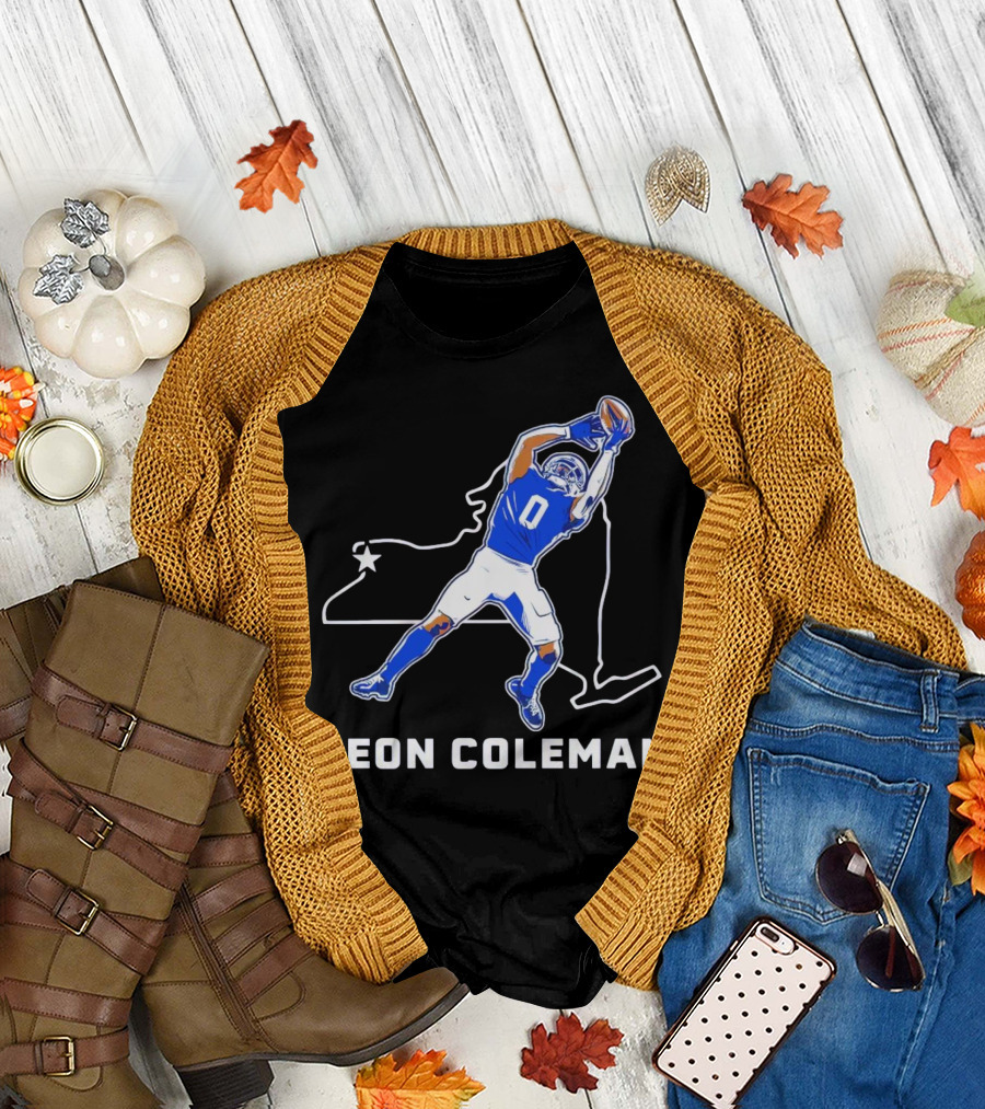Keon Coleman Football Catch Buffalo State Star T-Shirt