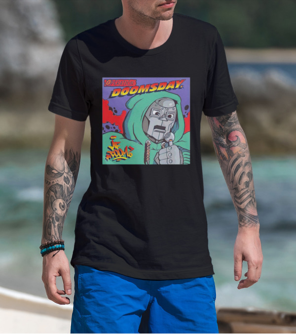 Operation Doomsday MF Doom Mask Hoodie Mic Comic T-Shirt