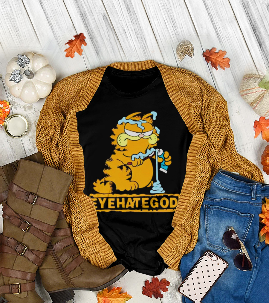 Eyehategod Garfield Toothpaste T-Shirt