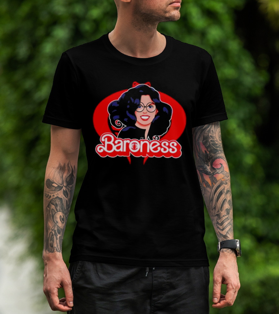Baroness Cobra Femme Fatale Icon With Glasses T-Shirt