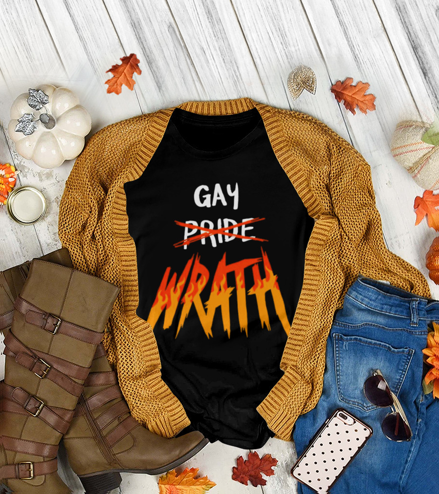 Mars Heyward Gay Pride Wrath T-Shirt