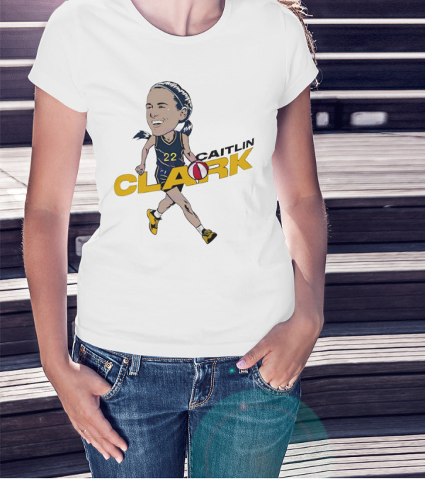 Indiana Fever Caitlin Clark Basketball 22 T-Shirt