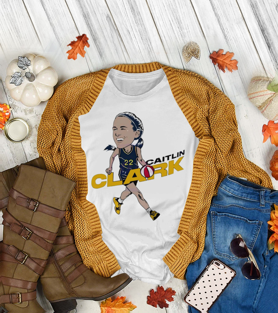 Indiana Fever Caitlin Clark Basketball 22 T-Shirt