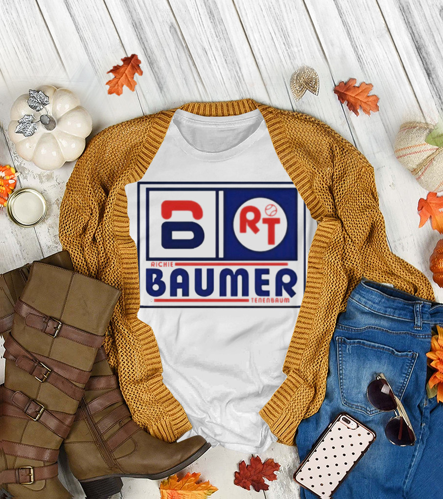 Richie Baumer Tenenbaum Tennis Emblem RT T-Shirt