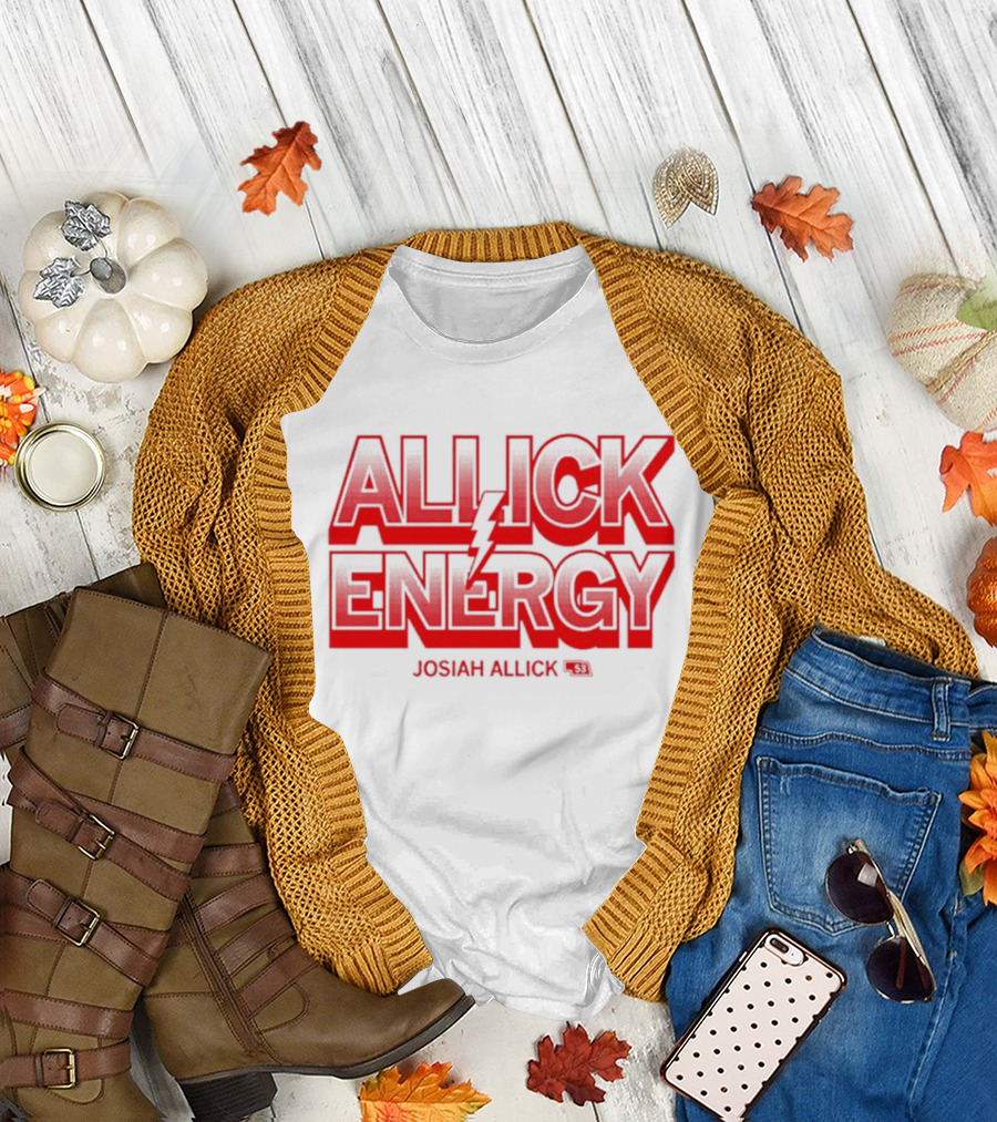 Josiah Allick Energy Allick E.N.E.R.G.Y. 31 T-Shirt