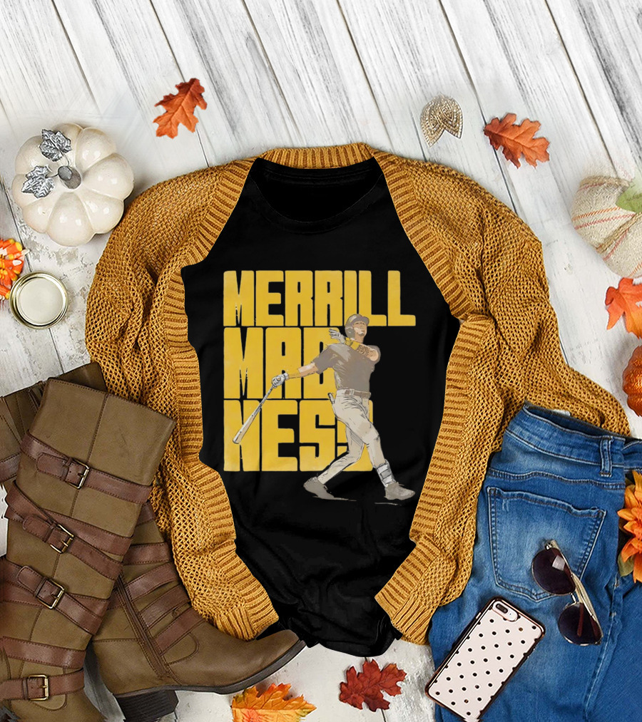 Merrill Madness San Diego Padres Baseball Jackson T-Shirt
