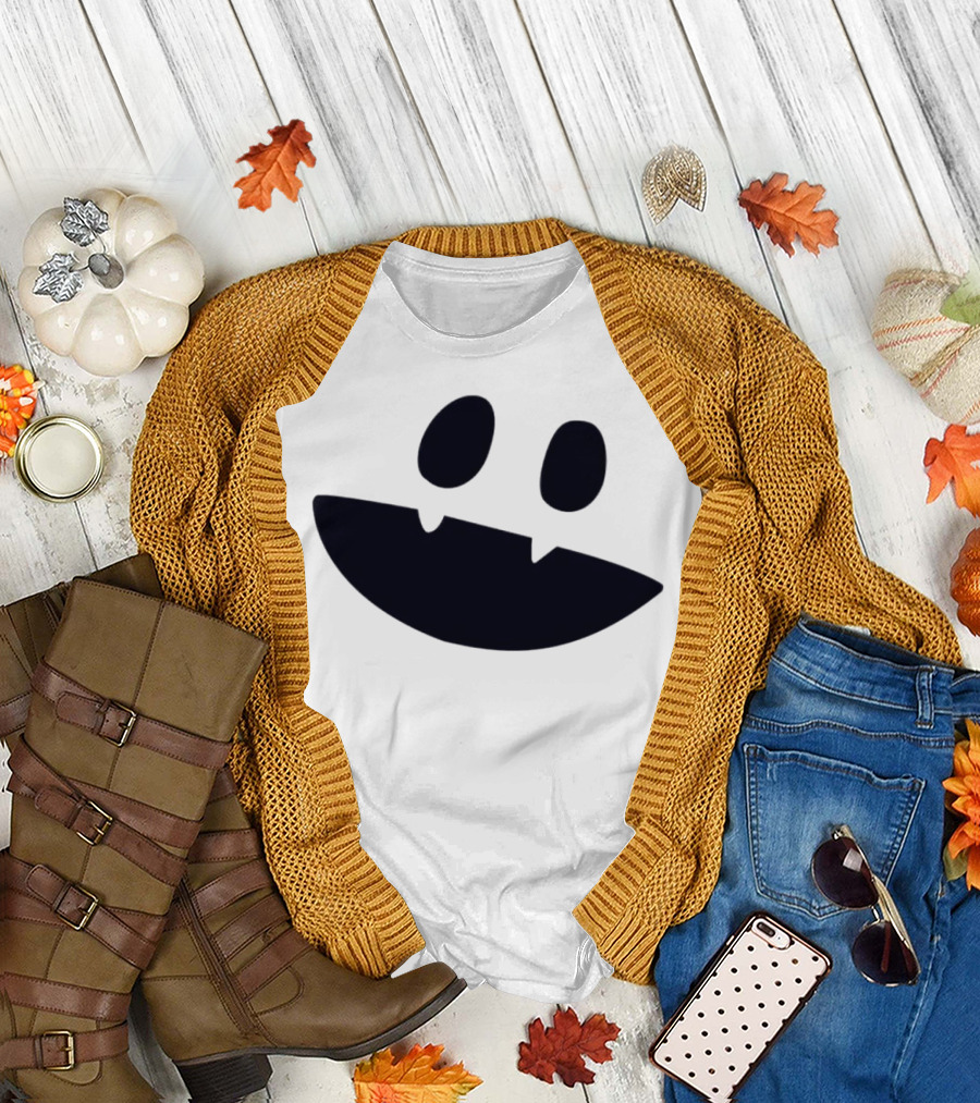 Jack Frost Persona Black Smiley Face T-Shirt