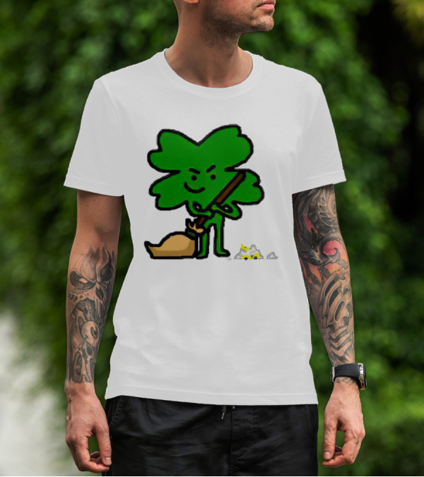 Boston Celtics Sweeping Shamrock Victory T-Shirt