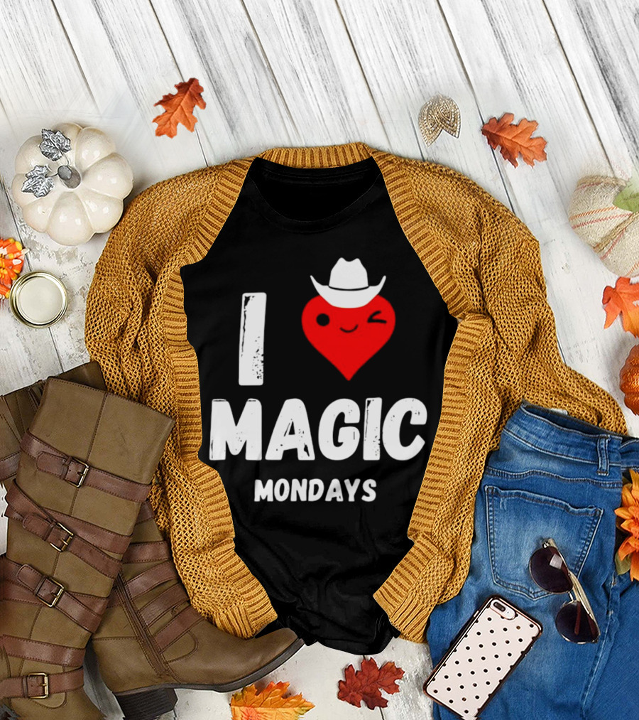 I Heart Cowboy Magic Mondays T-Shirt