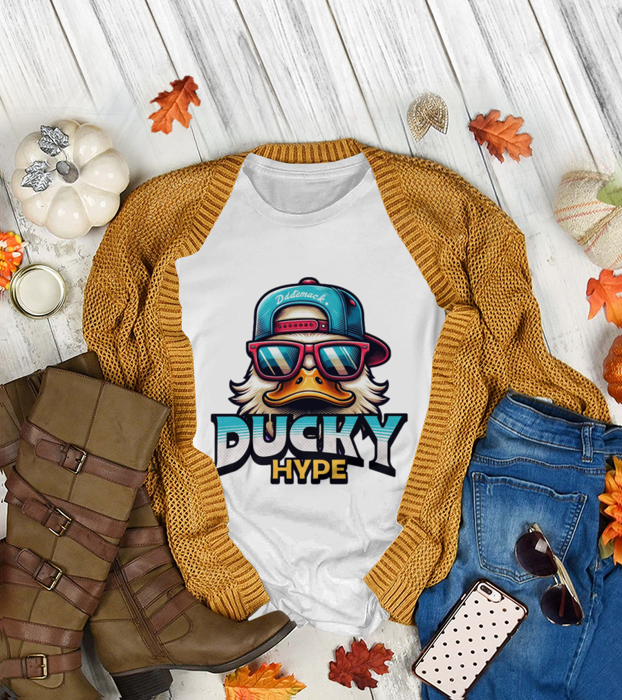 Ducky Hype Dddemack Duck Gaming Esports T-Shirt