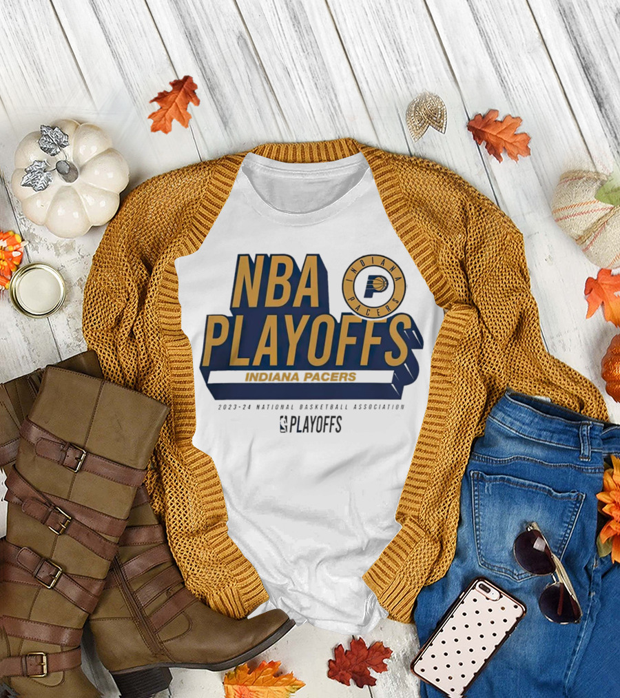 Indiana Pacers 2023-24 NBA Playoffs National Basketball Association T-Shirt