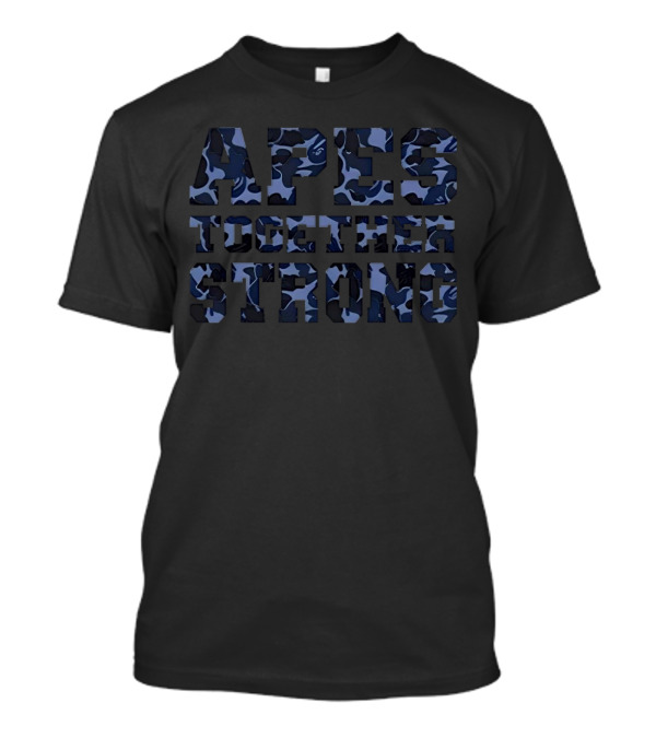 APES TOGETHER STRONG Camouflage T-Shirt