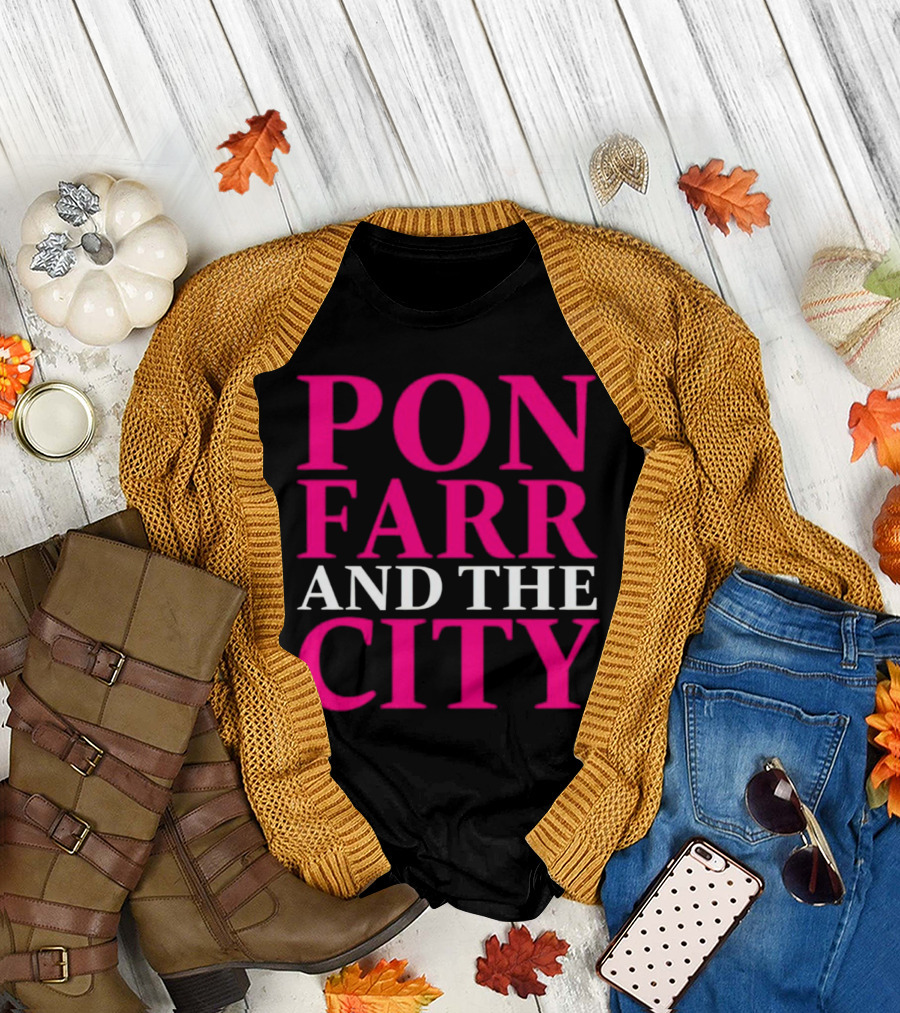 Pon Farr and the City Star Trek Parody Text T-Shirt