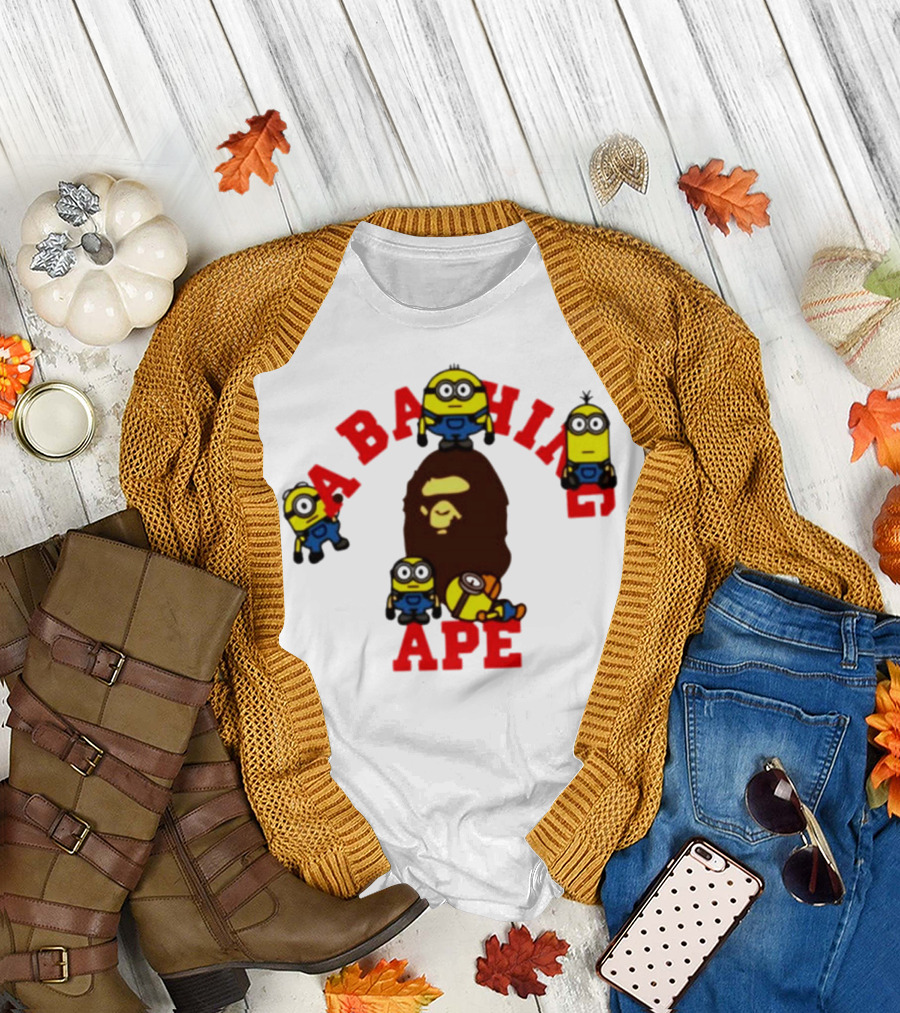 A Bathing Ape Minion Collaboration T-Shirt