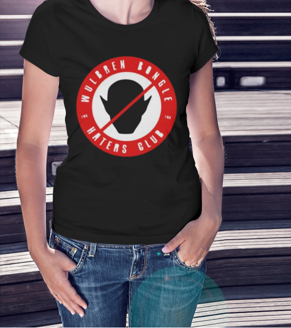 Wulbren Bongle Haters Club Red Circle T-Shirt