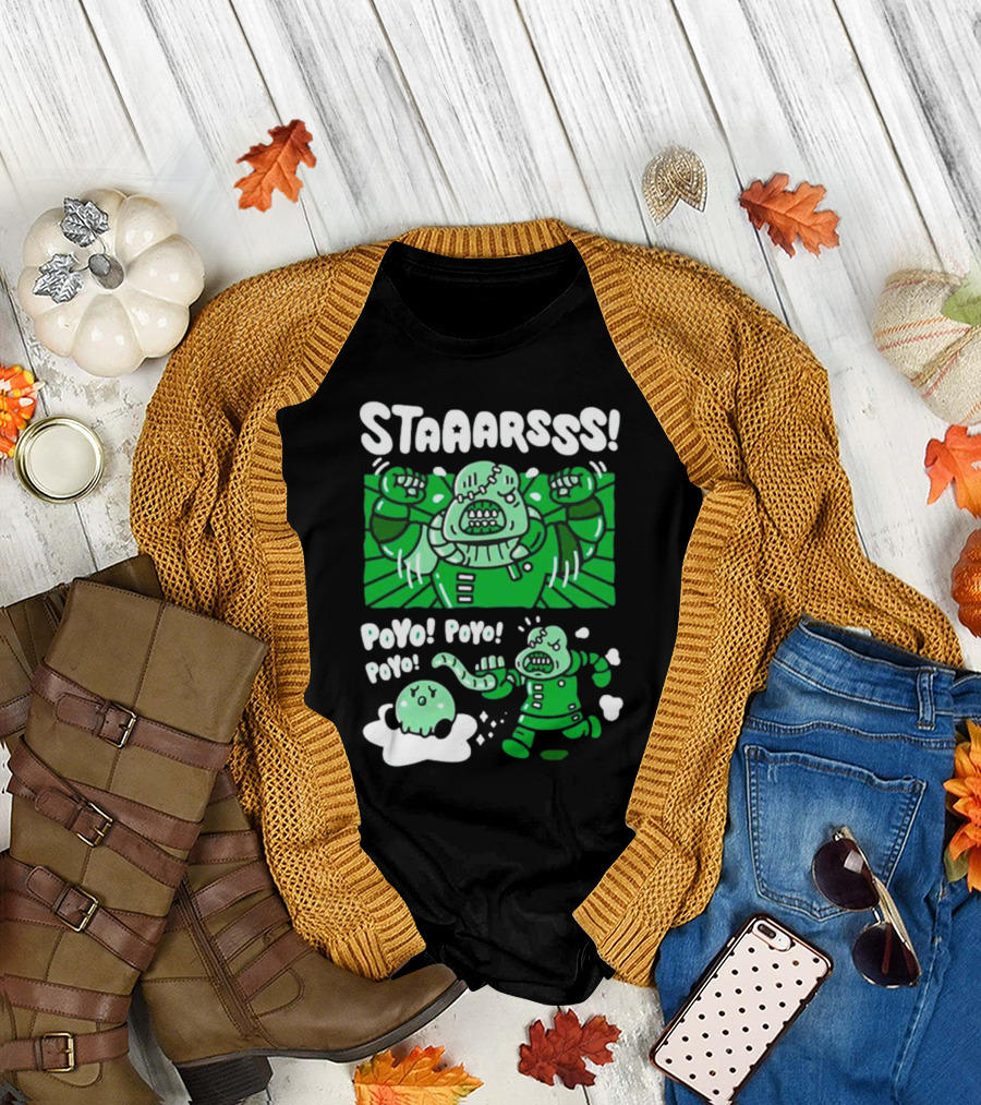 STAAARSSS Poyo Poyo Poyo Alien Creature Encounter T-Shirt