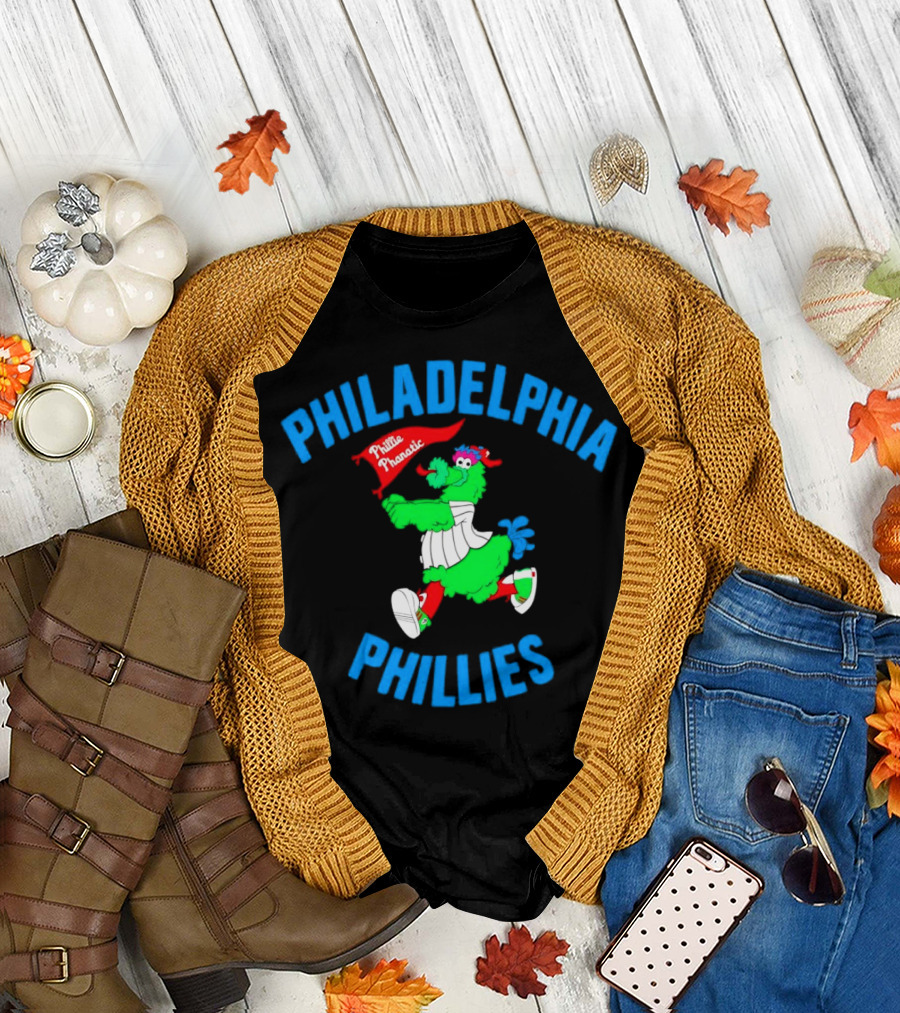 Philadelphia Phillies Phillie Phanatic Running T-Shirt