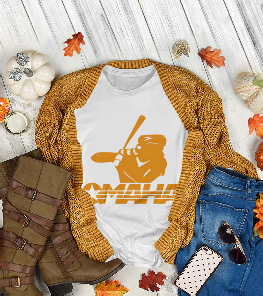 Omaha Baseball Player Star T-Shirt