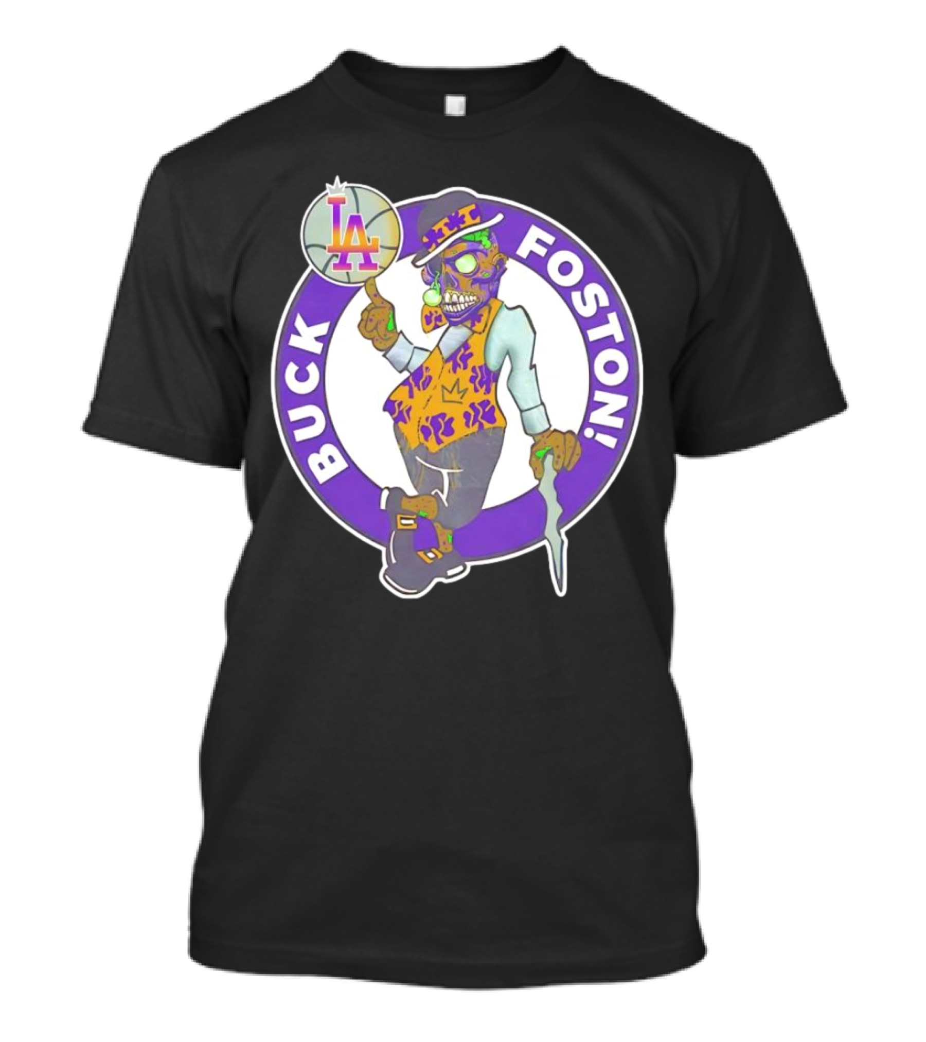 Buck Foston LA Boston Celtics T-Shirt