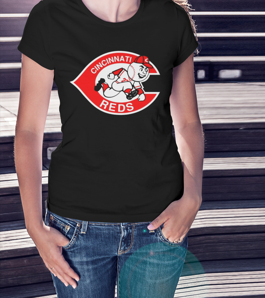 Cincinnati Reds Mascot MLB Baseball T-Shirt